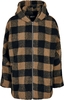 Urban Classics - Veste Oversize À Capuche Sherpa - Veste mi-saison - Femme - marron