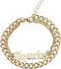 Urban Classics - Zodiac Golden Anklet Aquarius - Chaîne de cheville - Femme - couleur or