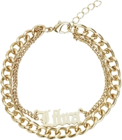 Urban Classics - Zodiac Golden Anklet Libra - Chaîne de cheville - Femme - couleur or