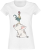 Vaiana - Pua & Hei Hei - T-Shirt Manches courtes - Femme - blanc