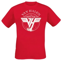 Van Halen - 1979 Tour - T-Shirt Manches courtes - Homme - rouge