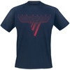 Van Halen - Classic Red Logo - T-Shirt Manches courtes - Homme - marine