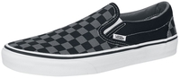 Vans - Classic Slip-On Checkerboard - Baskets - Homme - noir gris