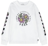 Vans - Elevated Floral LS BFF - T-shirt manches longues - Femme - blanc