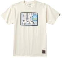 Vans - I NEED VANS REV. TEE NETFLIX - Stranger Things - T-Shirt Manches courtes - Homme - blanc cassé