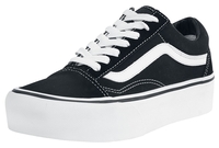 Vans - Old Skool Platform - Creepers - Femme - noir blanc