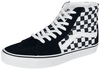 Vans - SK8-Hi Checkerboard - Baskets hautes - Unisexe - noir blanc