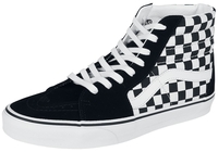 Vans - SK8-Hi Checkerboard - Baskets hautes - Unisexe - noir blanc
