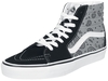 Vans - SK8-HI Paisley Gray/True White - Baskets hautes - Unisexe - noir gris