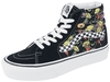 Vans - SK8-HI PLATFORM 2.0 Poppy Checkerboard Black/Multi - Baskets hautes - Femme - noir multicolore