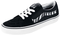Vans - SK8-LOW Animal Sidestripe Black Zebra - Baskets - Femme - noir