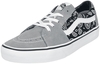 Vans - Sk8-Low Paisley Gray/True White - Baskets - Homme - gris