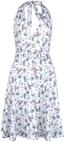Voodoo Vixen - Nautical Print Button Front Dress - Robe mi-longue - Femme - multicolore