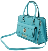 Voodoo Vixen - Scalloped Edge 60S Shopper Bag - Sac à main - Femme - turquoise