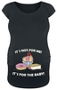 Vêtements de maternité - It`s Not For Me! It`s For The Baby! - T-Shirt Manches courtes - Femme - noir