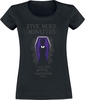 Wednesday - Five More Minutes - T-Shirt Manches courtes - Femme - noir