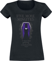 Wednesday - Five More Minutes - T-Shirt Manches courtes - Femme - noir