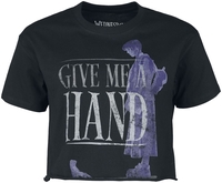 Wednesday - Give Me A Hand - T-Shirt Manches courtes - Femme - noir