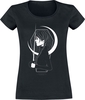 Wednesday - Mohooooonlight - T-Shirt Manches courtes - Femme - noir