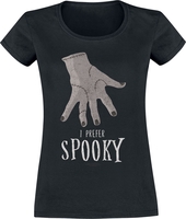 Wednesday - Spooky - T-Shirt Manches courtes - Femme - noir