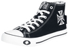 West Coast Choppers - Iron Cross - Baskets hautes - Homme - noir blanc