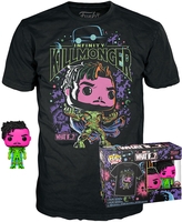 What If...? - Infinity Killmonger (Black Light) - T-Shirt plus Funko - POP! & Tee - Funko Pop! - Homme - multicolor
