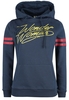 Wonder Woman - Logo - Sweat-shirt à capuche - Femme - bleu