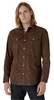Wrangler - Fender Western Cord Shirt - Chemise manches longues - Homme - marron