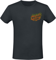 Wu-Tang Clan - Flaming Logo - T-Shirt Manches courtes - Homme - blanc