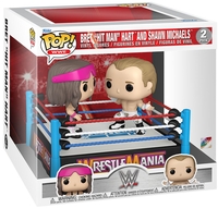 WWE - Bret Hit Man Hart and Shawn Michaels (Pop! Moment) 2 Pack Vinyl Figur - Funko Pop! - Unisexe - multicolor