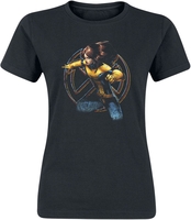 X-Men - Kitty X - T-Shirt Manches courtes - Femme - noir