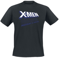 X-Men - Mutant & Proud - T-Shirt Manches courtes - Homme - noir