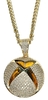 Xbox - King Ice - Sphere Logo Necklace - Collier - Unisexe - couleur or