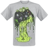 Xbox - Main Zombie - T-Shirt Manches courtes - Homme - gris chiné