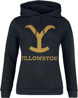 Yellowstone - Yellowstone - Sweat-shirt à capuche - Femme - noir