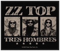ZZ Top - Tres Hombres - Patch - Unisexe - noir gris