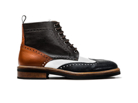Colombo - Bottine pour homme en cuir multicolore