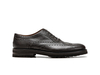 Da Vinci - Café Caillou Grain Cuir Hommes Oxford Wing Brogue