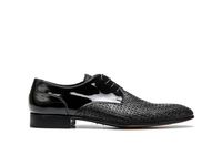 Frank - Derby Plain Homme Patent Black