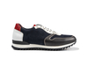 Italo - Low top running veau multicolore,  suède,  motif crocodile