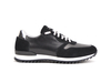 Italo - Low top running veau velours noir