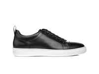 Pietro - Sneaker basse en cuir de veau noir