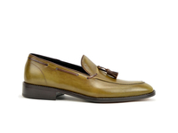 Romeo - Mocassins à pampilles déco olive
