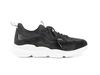 Vulcano - Sock sneakers veau velours noir