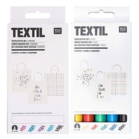 10 feutres textiles - basic & fashion