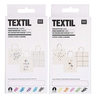 10 feutres textiles - fashion & fluo