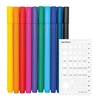 10 stylos gel fin 0, 4 mm + Pochoir food