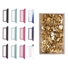 12 stickers onglets couleurs pastel + 150 punaises dor