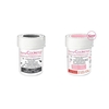 2 colorants alimentaires en poudre - noir-rose poudr