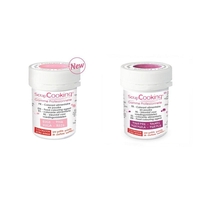 2 colorants alimentaires en poudre - pourpre-rose poudr